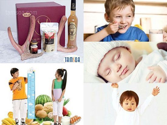 tác dụng của nhung hươu với trẻ em