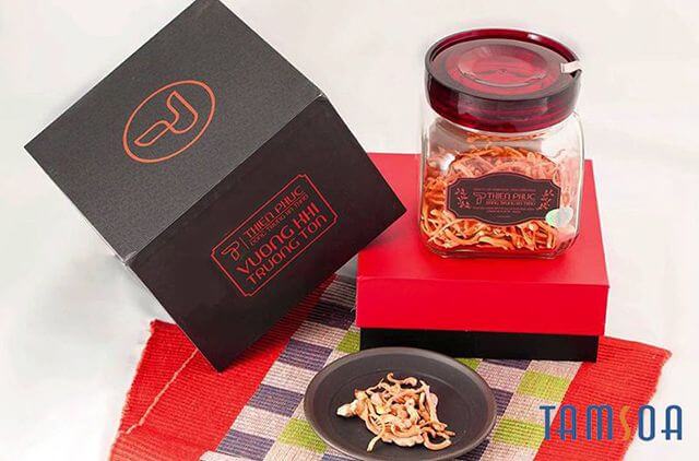 đông trùng hạ thảo quả thể khô sấy lạnh 30gr thiên phúc