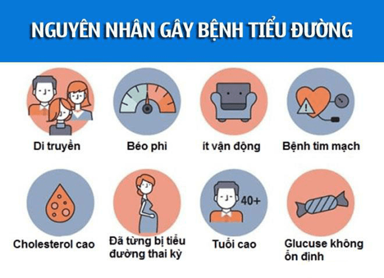 Nguyễn nhân gây bệnh tiểu đường Nguyễn nhân gây bệnh tiểu đường