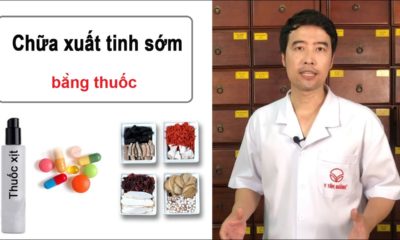 Chữa xuất tinh sớm bằng thuốc