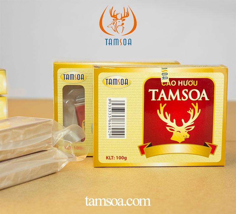 Hình ảnh nhung hươu sau khi nấu thành cao