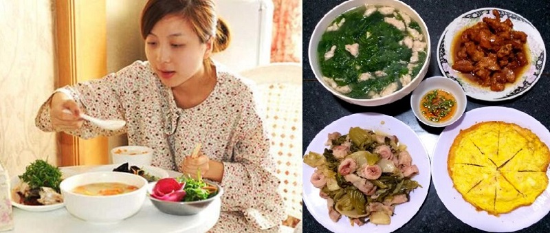 Món ăn cho phụ nữ sau sinh mổ cần bổ sung đầy đủ dưỡng chất thiết yếu