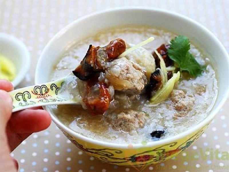 Cháo chân dê là một trong những món ăn cho phụ nữ sau sinh mổ lợi sữa