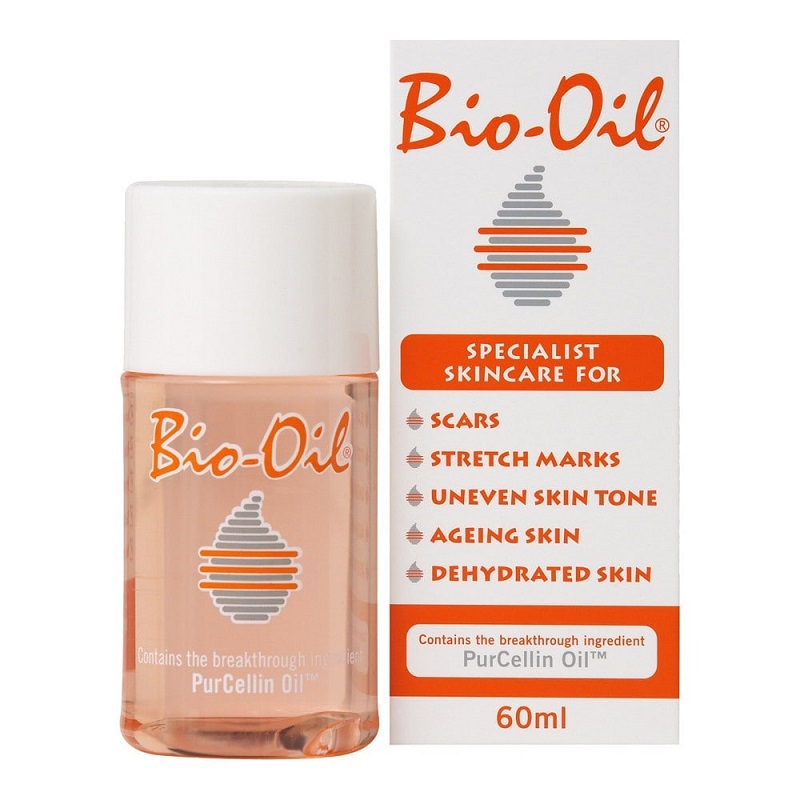 Dầu dưỡng chống và giảm rạn da Bio-oil của Úc đã quá quen thuộc với các mẹ bầu