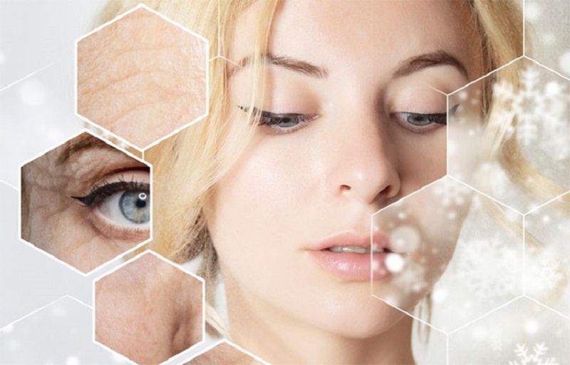 Thiếu hụt elatin khiến làn da mất đi độ đàn hồi gây lão hóa sớm