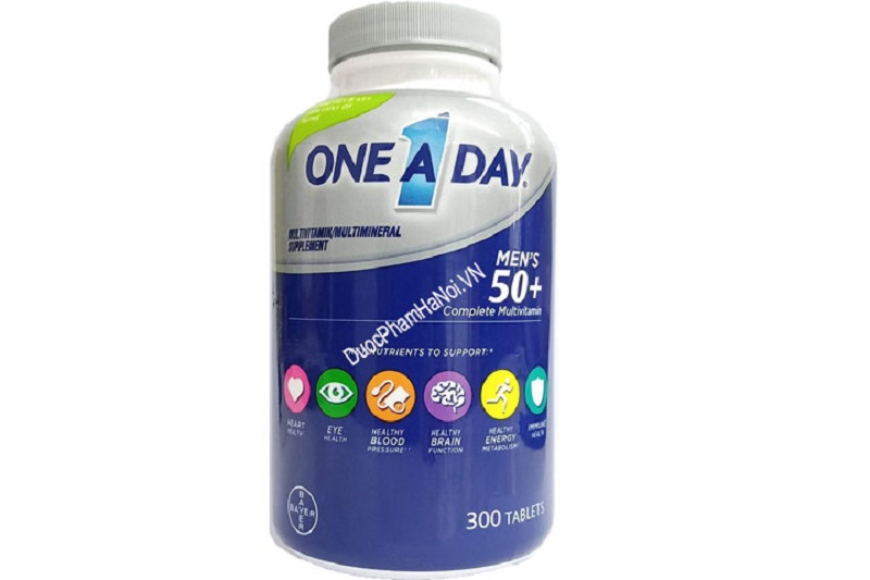 One A Day Men’s 50+ Healthy Advantage là thuốc bổ dành riêng cho đàn ông trên 50 tuổi