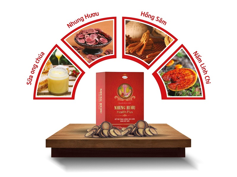 Viên nhung hươu Health Plus giúp làm mạnh gân cốt hiệu quả