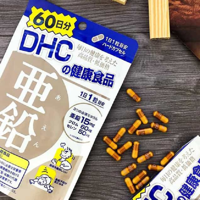 Bổ sung kẽm bằng viên uống DHC của Nhật Bản