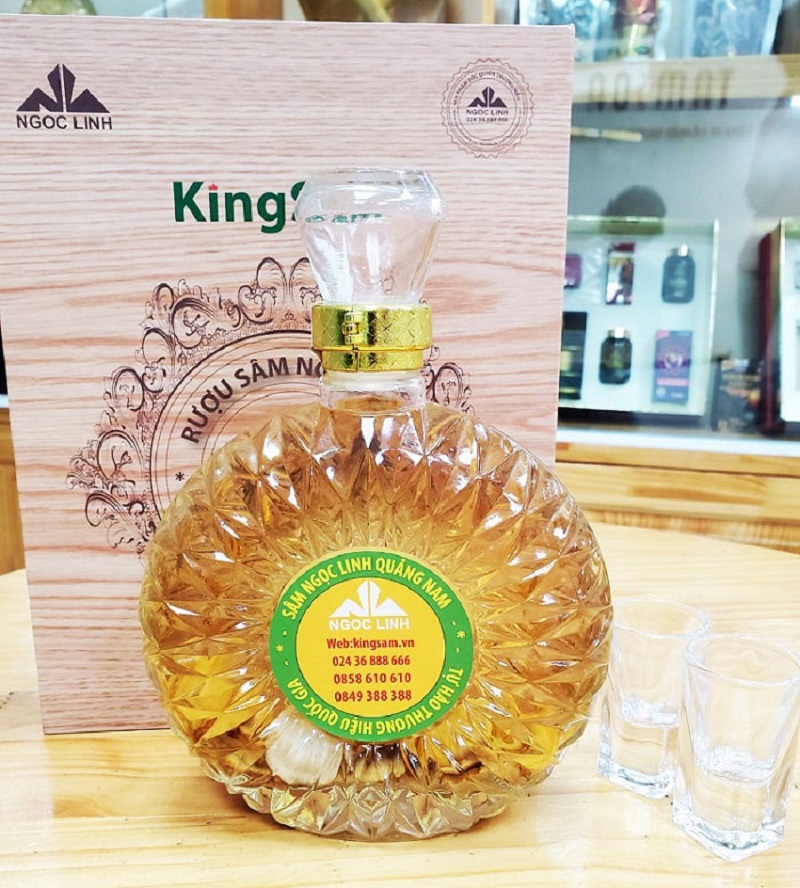 Rượu Sâm Ngọc Linh có nhiều tác dụng tốt cho sức khỏe