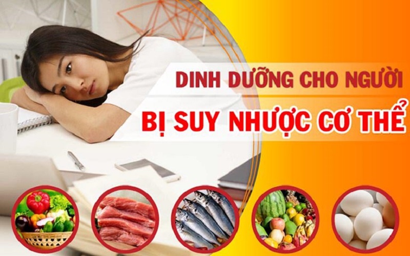 Đảm bảo dinh dưỡng đầy đủ để giảm stress, giảm suy nhược