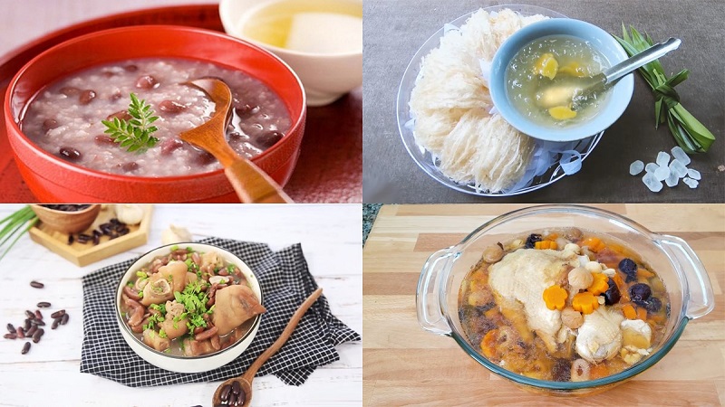 Các món ăn mềm tốt cho người suy nhược