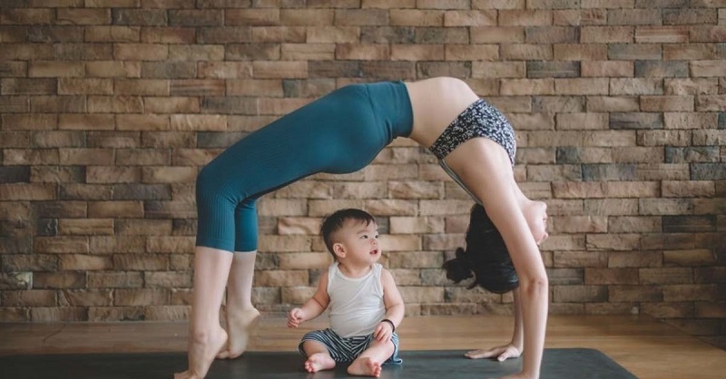 Tập yoga giúp tinh thần thư giãn hơn, khắc phục suy nhược cơ thể sau sinh