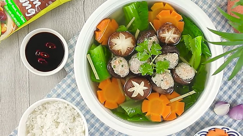 Canh đậu phụ nấm hương món ăn đơn giản dễ làm mà có tác dụng bồi bổ cơ thể rất tốt
