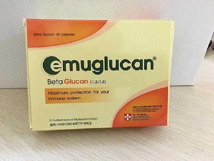 Thuốc tăng sức đề kháng Emuglucan được sử dụng để tăng đề kháng cho cả người lớn và trẻ nhỏ