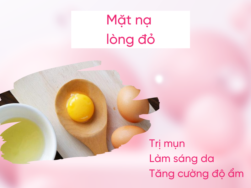 Mặt nạ lòng đỏ trứng gà