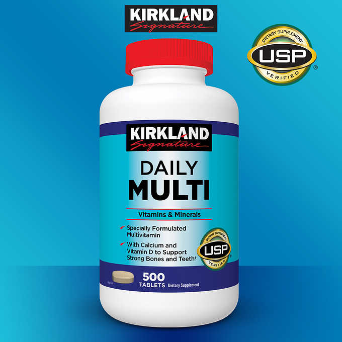 Sản phẩm của thương hiệu thực phẩm chăm sóc sức khỏe Kirkland Signature