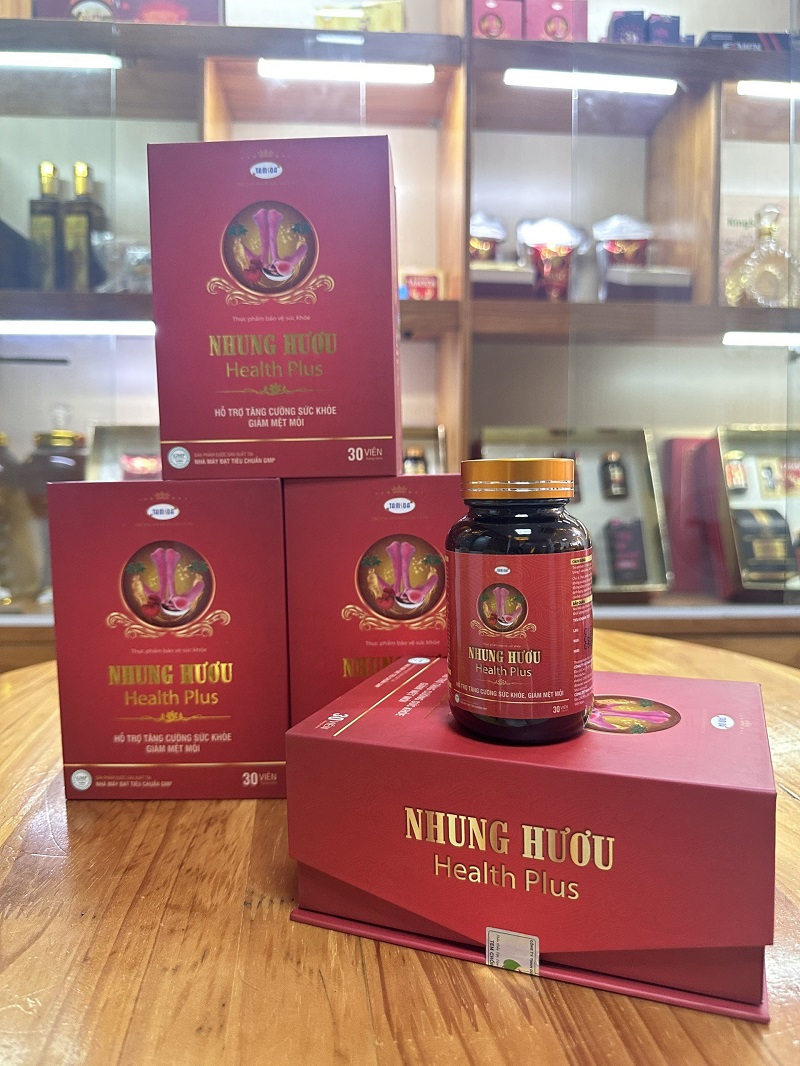 sản phẩm viên nhung hươu Health Plus giúp hỗ trợ điều trị mất ngủ hiệu quả