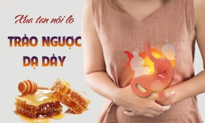 Chữa trị trào ngược dạ dày bằng mật ong hiệu quả
