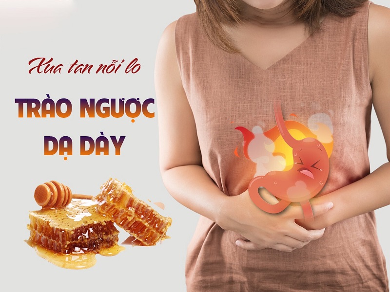 Chữa trị trào ngược dạ dày bằng mật ong hiệu quả