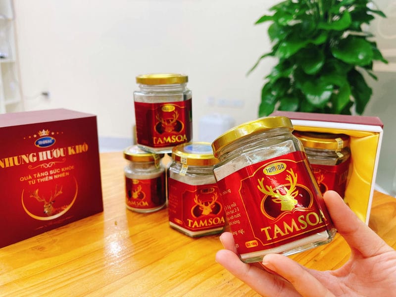 Nhung hươu khô bột Giá trị dinh dưỡng của nhung hươu