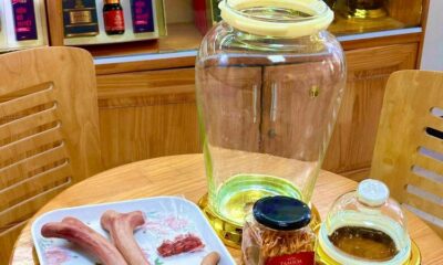 Nguyên liệu cần chuẩn bị để ngâm rượu nhung hươu