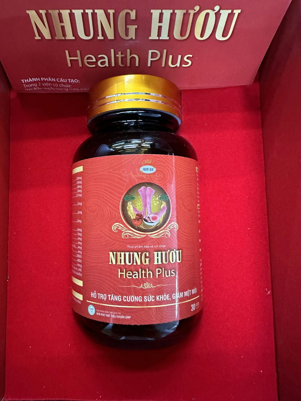 Viên nhung hươu Health Plus 30 viên Viên nhung hươu Health Plus 30 viên
