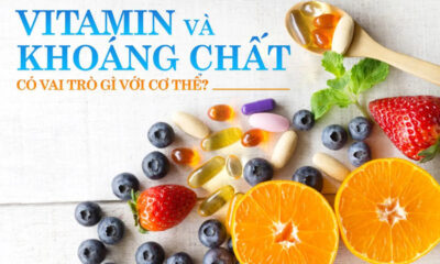 Bổ sung vitamin và khoáng chất