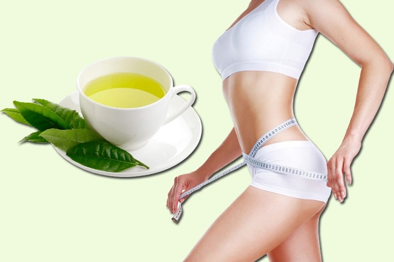 Bài thuốc giảm cân hiệu quả từ bưởi và trà xanh