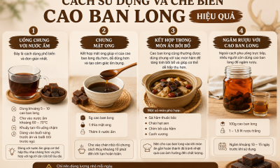 Cách sử dụng và chế biến cao ban long
