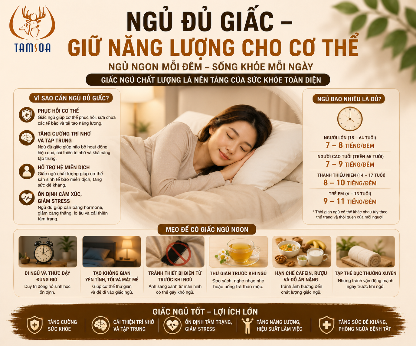 Ngủ Đủ Giấc