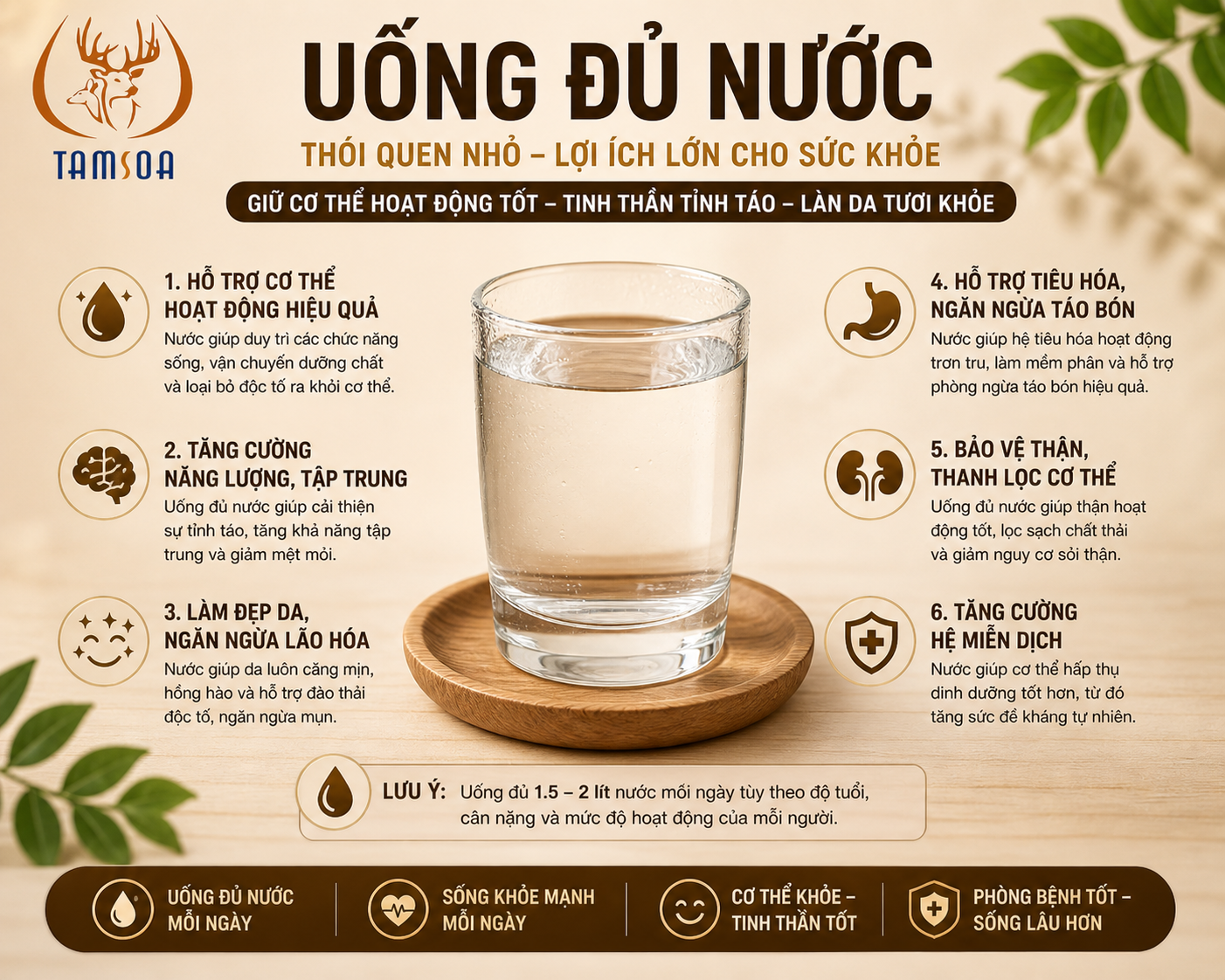 Uống Đủ Nước 