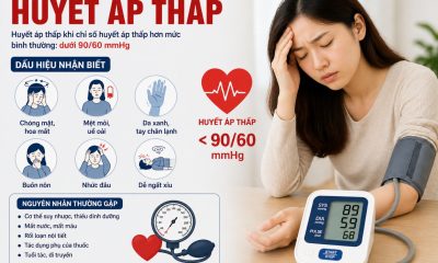 Dấu hiệu và nguyên nhân về huyết áp thấp