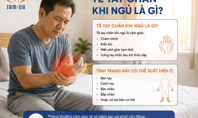 Tê Tay Chân Khi Ngủ