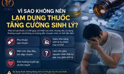 Vì Sao Không Nên Lạm Dụng Thuốc Tăng Cường Sinh Lý?