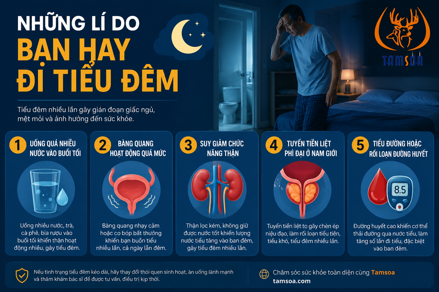 Những Lí Do Bạn Hay Đi Tiểu Đêm Những Lí Do Bạn Hay Đi Tiểu Đêm