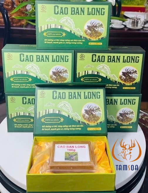 Hộp cao ban long 100g Hộp cao ban long 100g