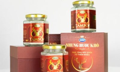 Nhung hươu khô bột của Tamsoa