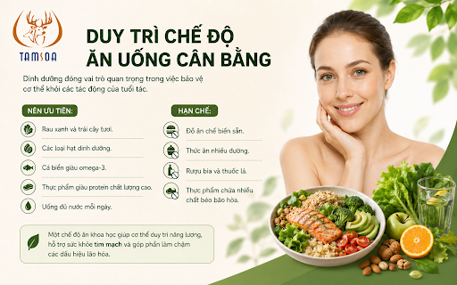 Duy Trì Chế Độ Ăn Uống Cân Bằng