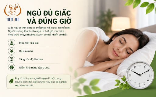 Ngủ Đủ Giấc Và Đúng Giờ Ngủ Đủ Giấc Và Đúng Giờ